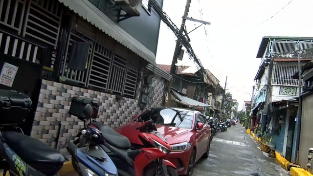 Nobody Is Here on Ma. Luisa Street in Manila City in the Philippines