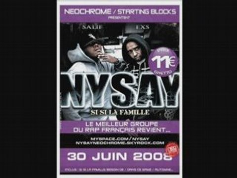 Nysay - Besoin de EXCLU GROSSE TUERIE 2008 SALIF EXS