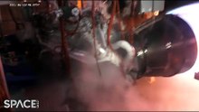 Blue Origin’s BE-4 Engine Gimble At Full Power During Hotfire Test