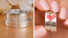 Unique Wedding Bands Featuring Personalized Fingerprints and Cherished Memories