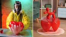 Transforming Balloons into a Stunning Designer Table