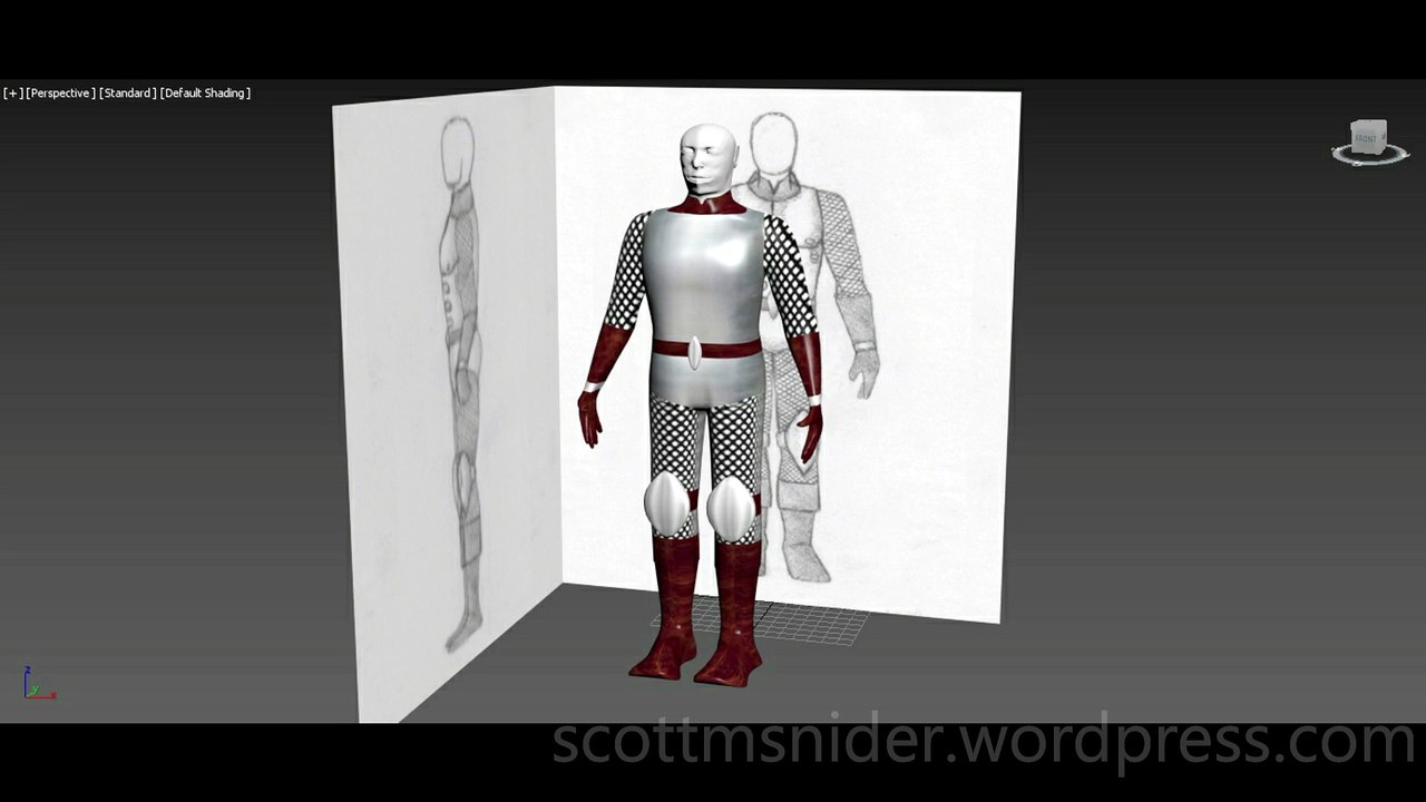 Ponikarovsky: 3DS MAX Practice Polygon Modeling...