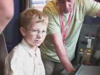 Pierre à la journée "portes ouvertes"