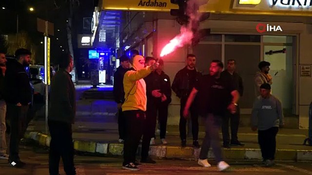 Ardahan’da Galatasaray’ın şampiyonluk sevinci yaşandı | Ajansspor | IHA
