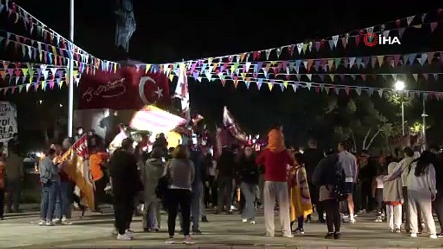 Muğla’da Galatasaraylıların şampiyonluk sevinci | Ajansspor | IHA