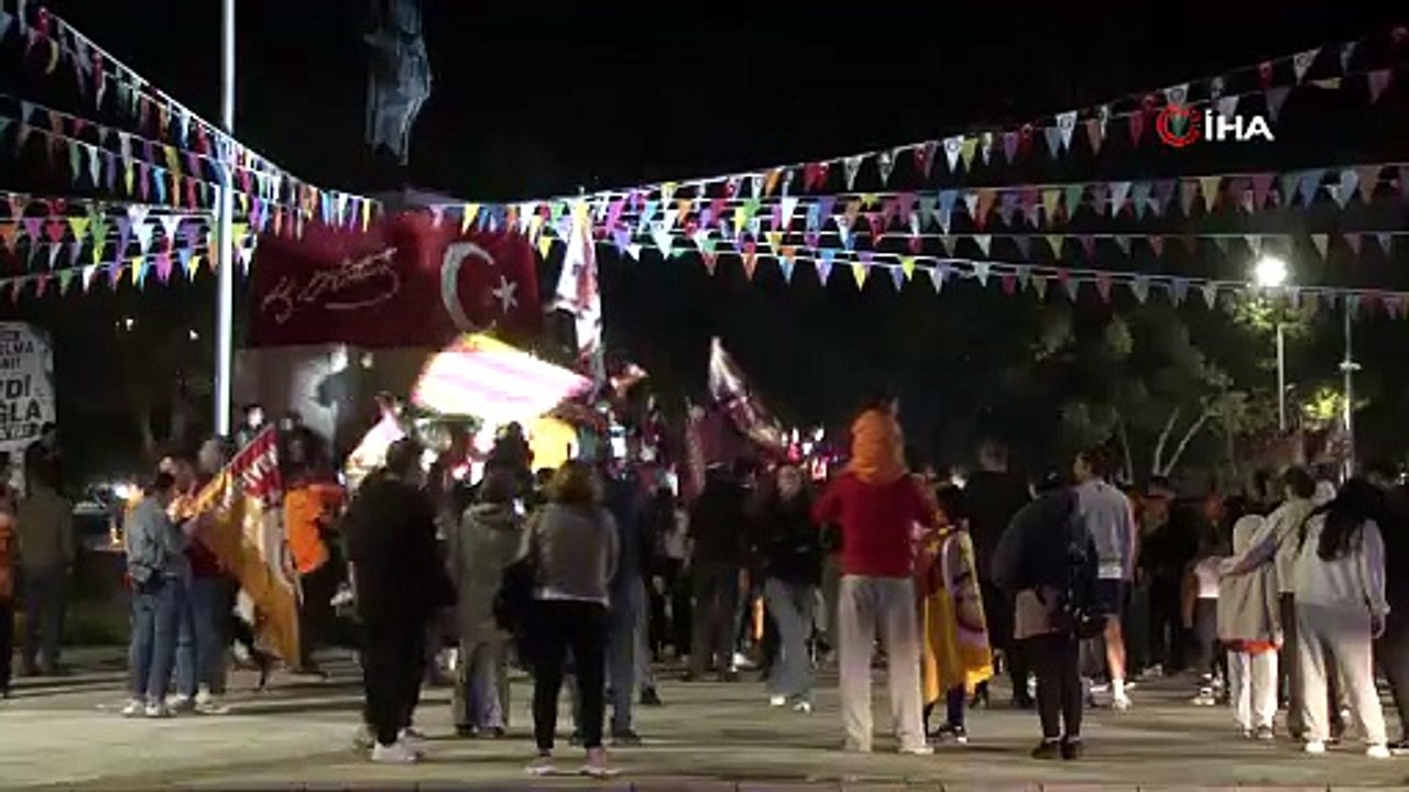 Muğla’da Galatasaraylıların şampiyonluk sevinci | Ajansspor | IHA