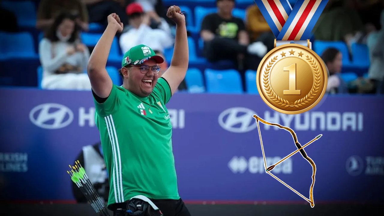 Sebastián García hace historia para México y conquista el oro en la Copa del Mundo de Tiro con Arco