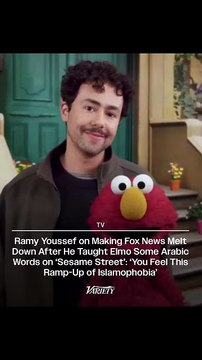 Ramy Youssef addresses the Fox News backlash after teaching Elmo Arabic words on Sesame Street : The comments were on a level that I actually didn’t anticipate, Youssef says. Just immediately seeing people going, ‘there are millions of people who ne