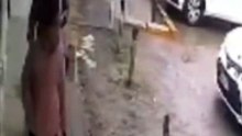 Choque y milagro en La PlataUn auto terminó incrustado en una farmacia en Barrio Aeropuerto