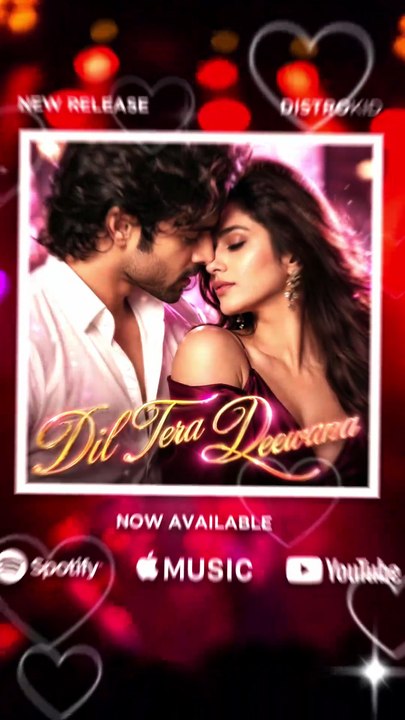 Dil Tera Deewana ❤️ | Official Music Video | Romantic Bollywood Love Song 2026 #dilteradeewana