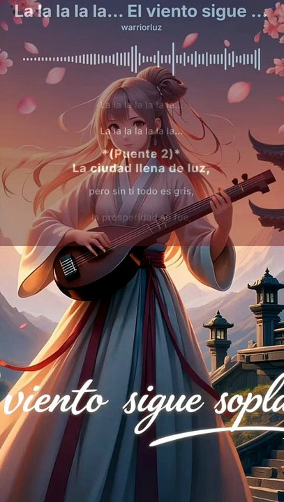 El viento sigue soplando chiness Music Spanish  crédito #渡我不渡她 - 花僮 #渡我不渡她