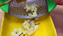 Stainless Steel Garlic Press, Garlic Chopper Garlic Press Rocker Set with Peeler