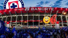 Estadio Banorte se pinta de celeste con el impresionante apoyo de la afición de Cruz Azul