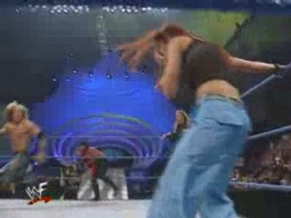 Edge, Christian, Jackie vs Hardy Boyz & Lita
