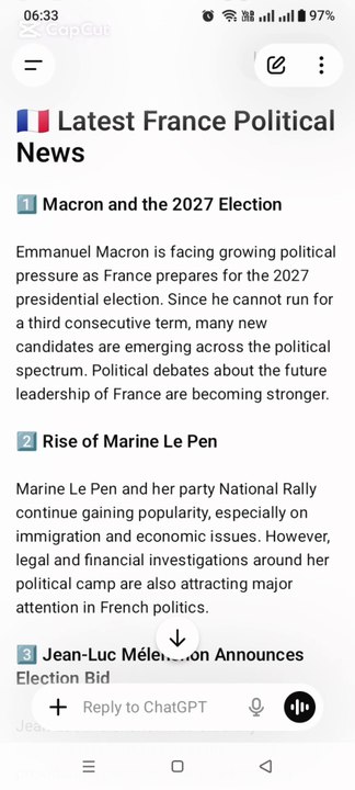 France Election 2027 update | Big political cha...