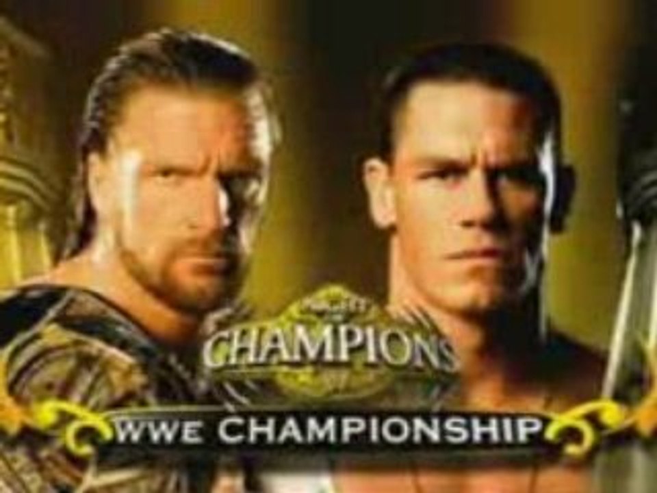 Night of Champions 2008 John Cena vs Triple H Promo