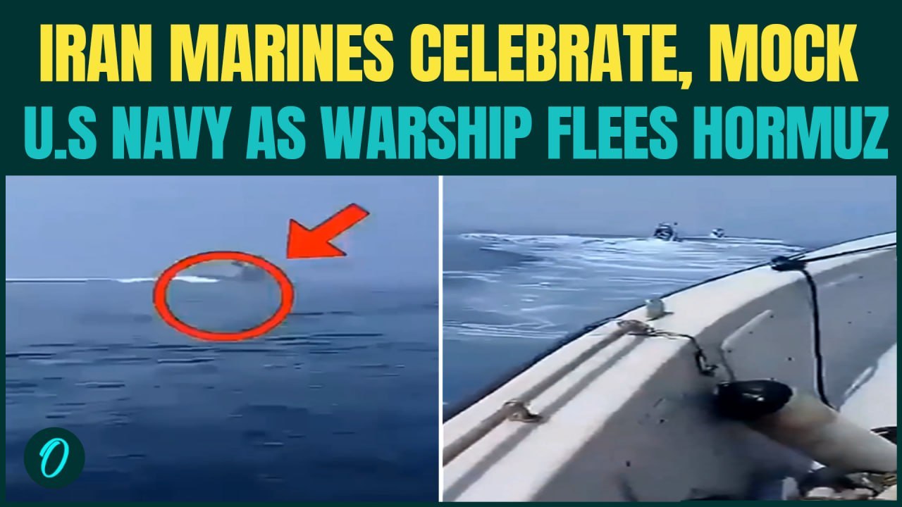 Iran KICKS OUT U.S Warships RAW FOOTAGE| Marines MOCK a Fleeing U.S. Destroyer| ‘NO PLACE FOR SNAKE’