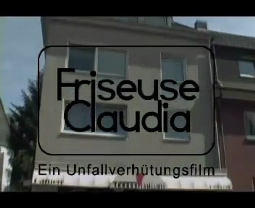Friseuse Claudia  Ein Unfallverhütungsfilm Film deutsch