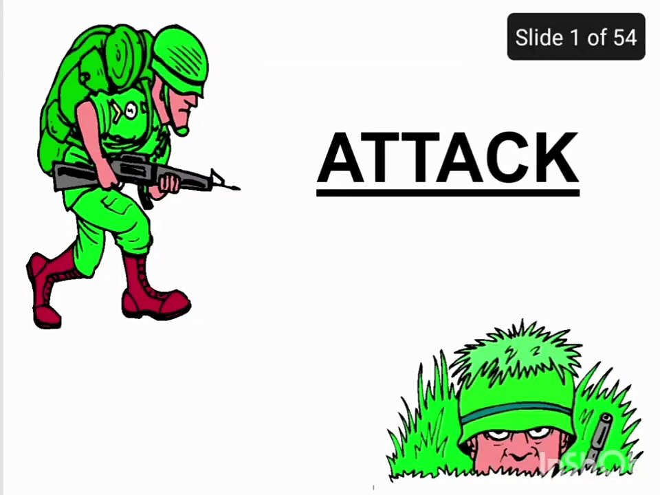 attack full lesson slide point