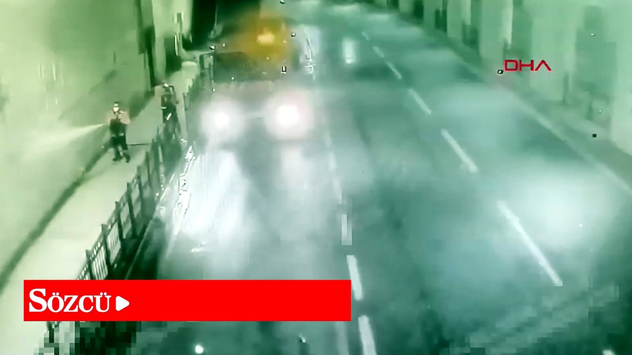 Taksim’de motosikletiyle duvara çarpan Ömer öldü: Felaket anları kamerada