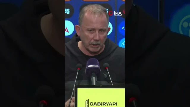 Sergen Yalçın: Yetkilisi olduğum ama sorumlusu olamadığım bir işin bedelini ödüyorum