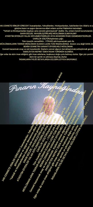 340.CENNETE KİMLER GİRECEK?.İnananlardan, Yahudilerden, Hristiyanlardan, Sabiilerden kim Allah’a ve ahiret gününe inanır ve uygun davranırsa elbet onların ecirleri Rablerinin katındadır. “Yahûdi ve Hristiyanlardan başkası asla cennete giremeyecek” dediler