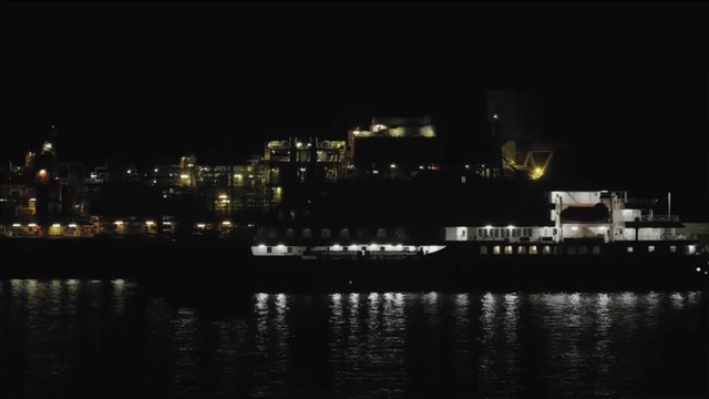 Así fue la llegada del crucero MV Hondius al Puerto de Granadilla en Tenerife
