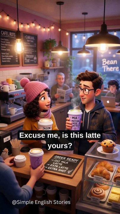 WRONG COFFEE 😳 Easy English Conversation #shorts