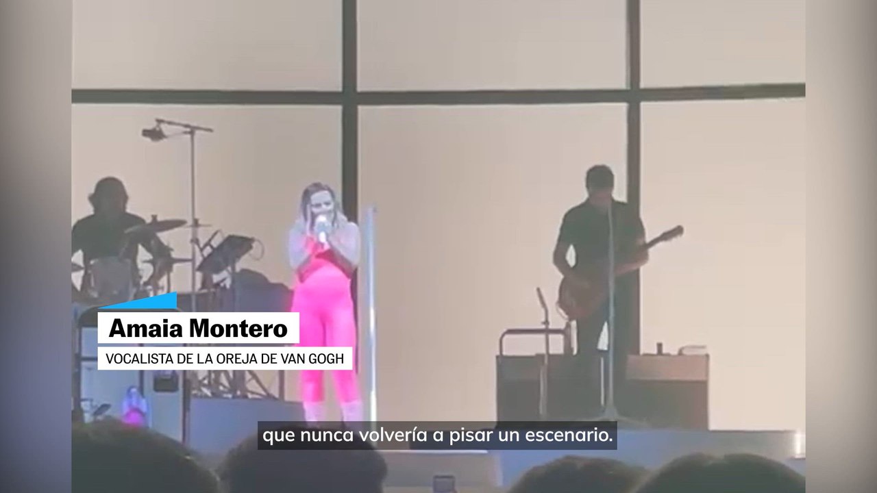 Amaia Montero en su regreso a LODVG: "Pensé que no volvería a subirme a un escenario"