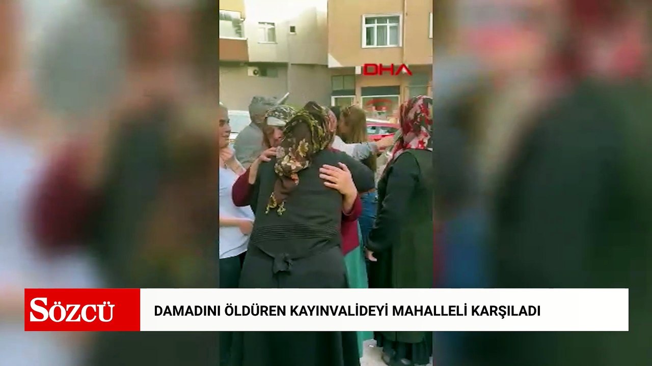 Kağıthane'de kızını silahla vuran damadını öldüren kayınvalideyi mahalleli karşıladı: Çocuklarımı korudum