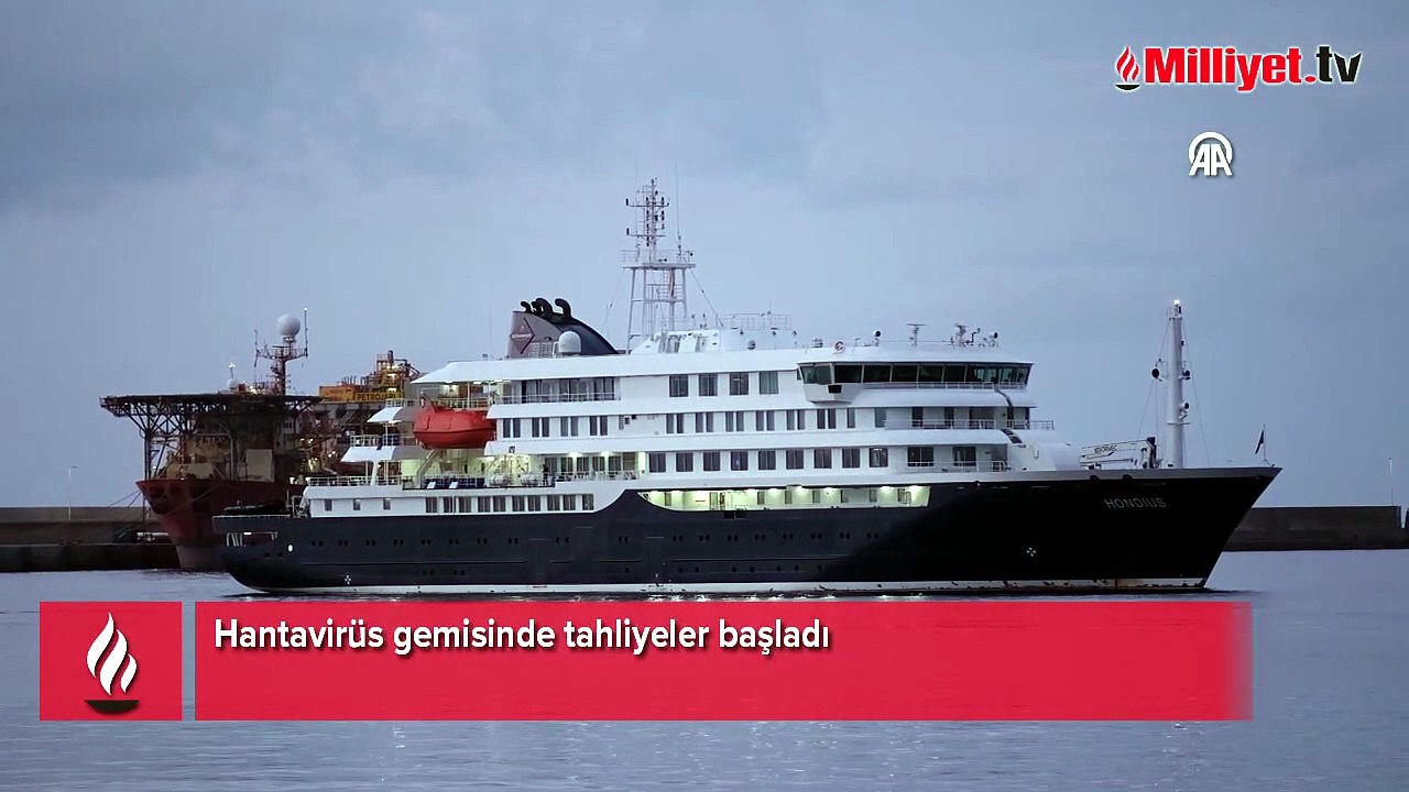 Dünyanın gözü Kanarya Adaları'nda! Hantavirüs gemisinde tahliyeler başladı