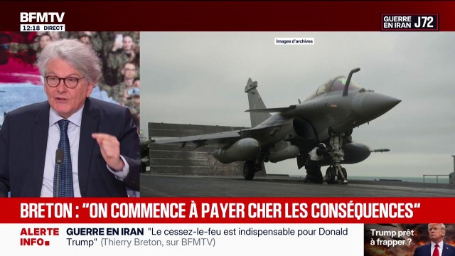 Guerre au Moyen-Orient: L'Iran, à la fin, fera ce que la Chine lui dira de faire , assure Thierry Breton