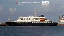 Δείτε: Αποβιβάζονται επιβάτες από κρουαζιερόπλοιο με hantavirus στην Τενερίφη