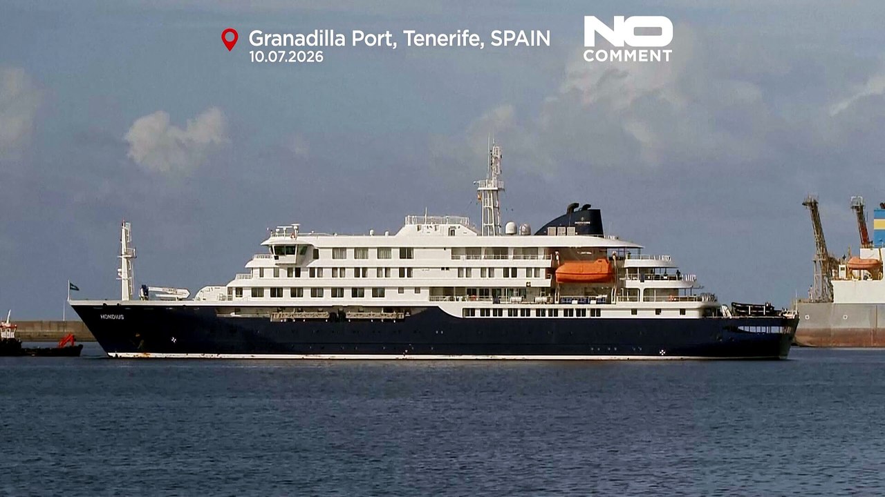 Video: Behörden evakuieren Passagiere von Hantavirus-Kreuzfahrtschiff auf Teneriffa