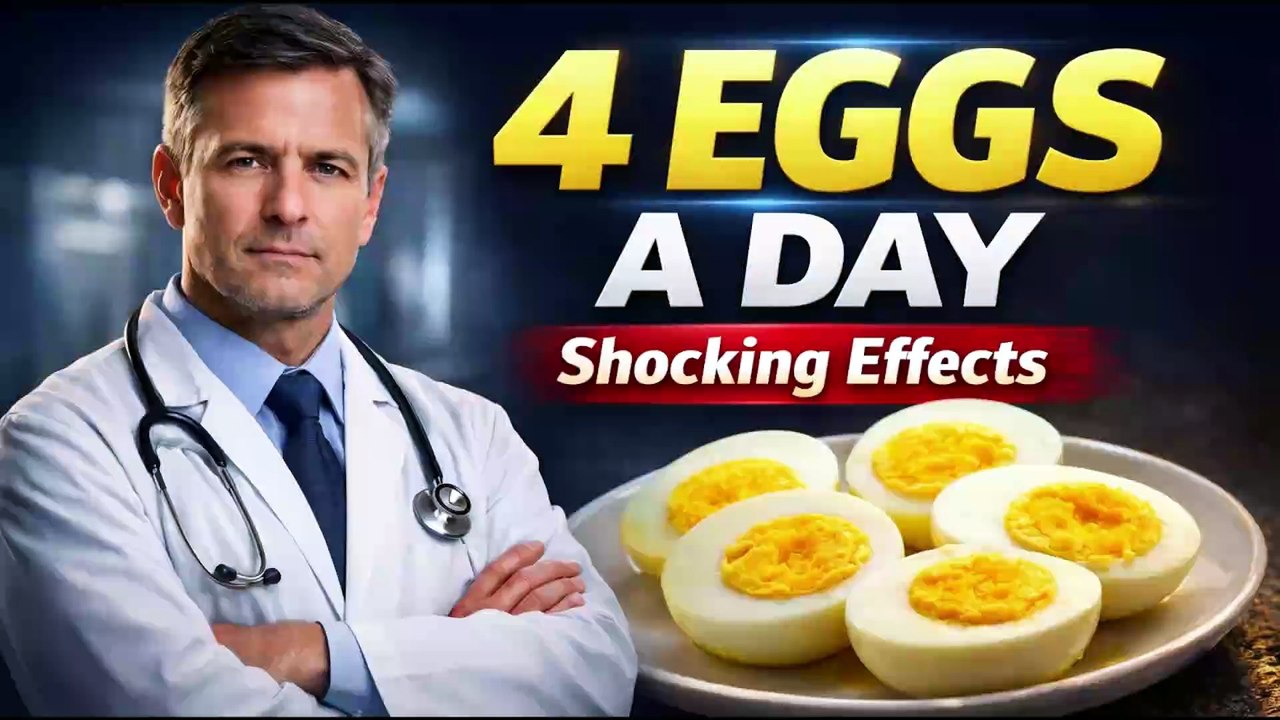 What Happens if you Eat 4 Eggs Every Day? Shocking Results