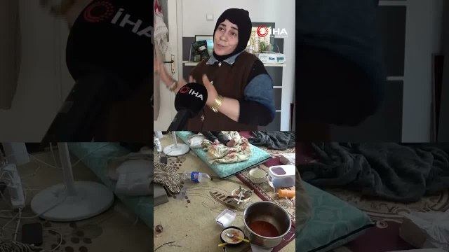 3'ü engelli 4 çocuğuna hem annelik hem babalık yapıyor
