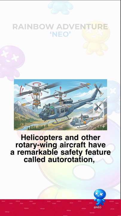 Engine Failure Doesn't Mean Death — The Last Magic Trick of a Helicopter #NEO #RAINBOWADVENTURE