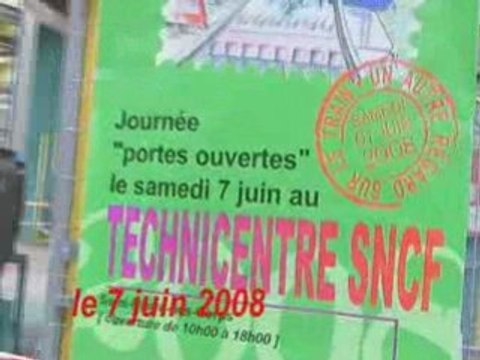 journée portes ouvertes au technicentre SNCF de St Pierre