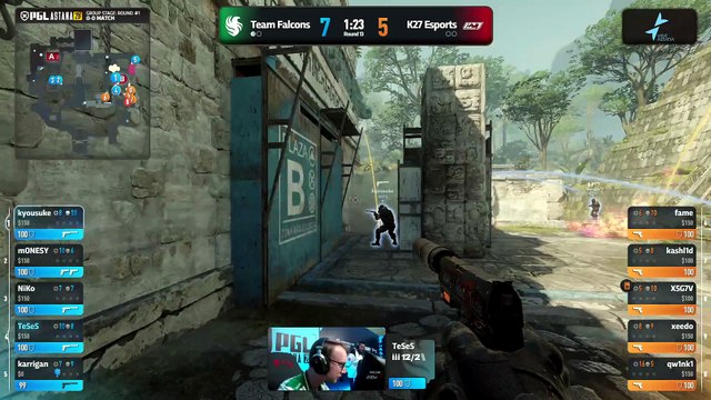 Counter-Strike #337: kyousuke - 4 USP-S HS kills on the bombsite B defense