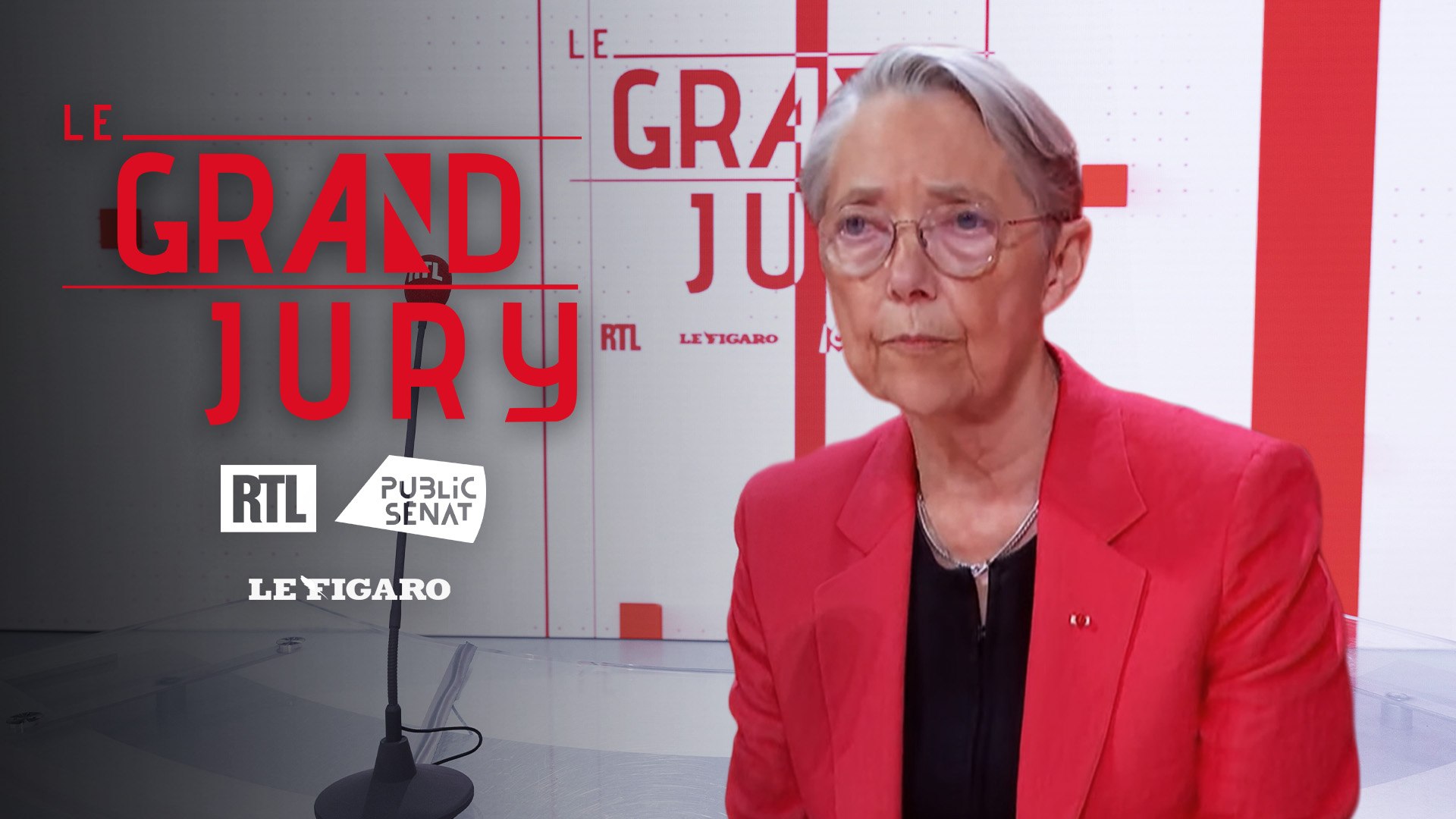 Elisabeth Borne, invitée du Grand Jury