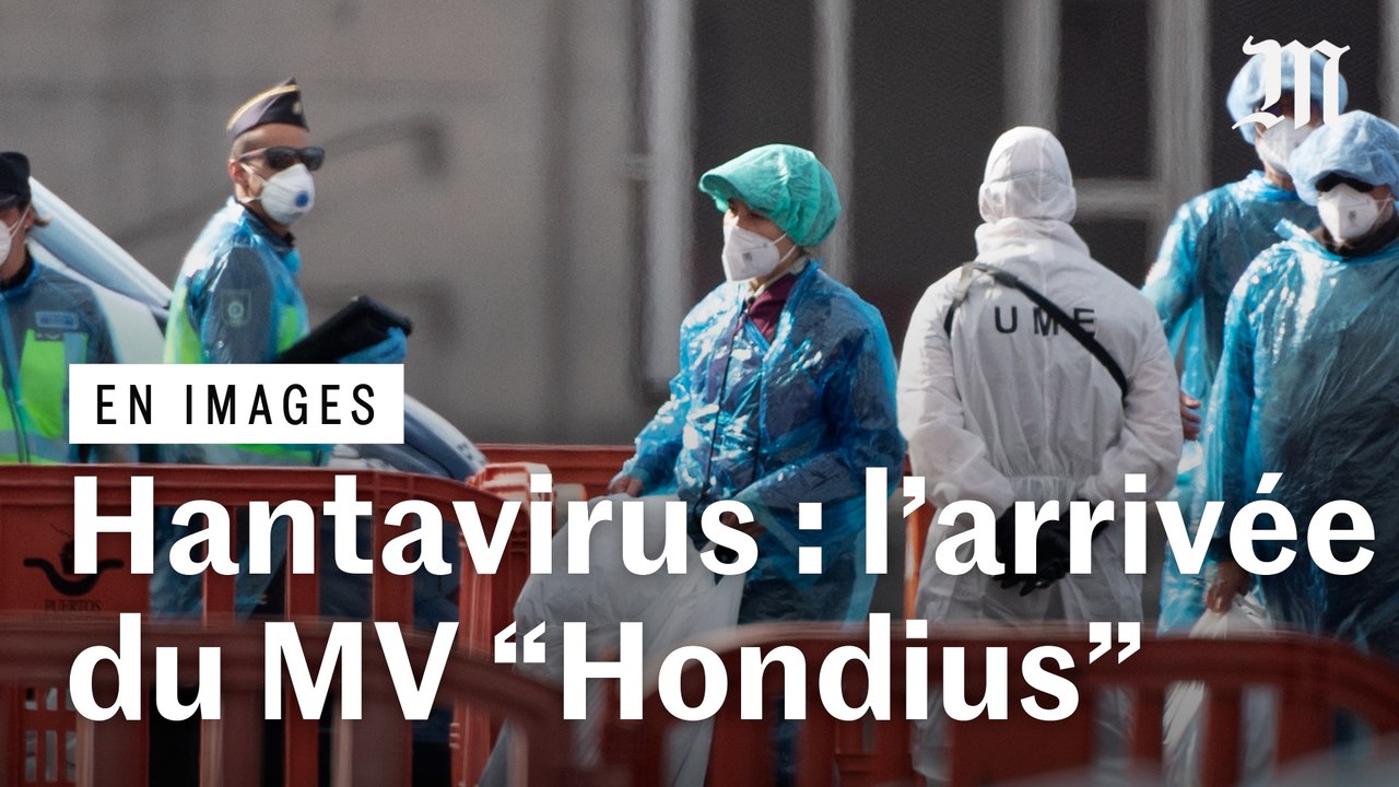 Hantavirus : l’arrivée en images des passagers du MV « Hondius »
