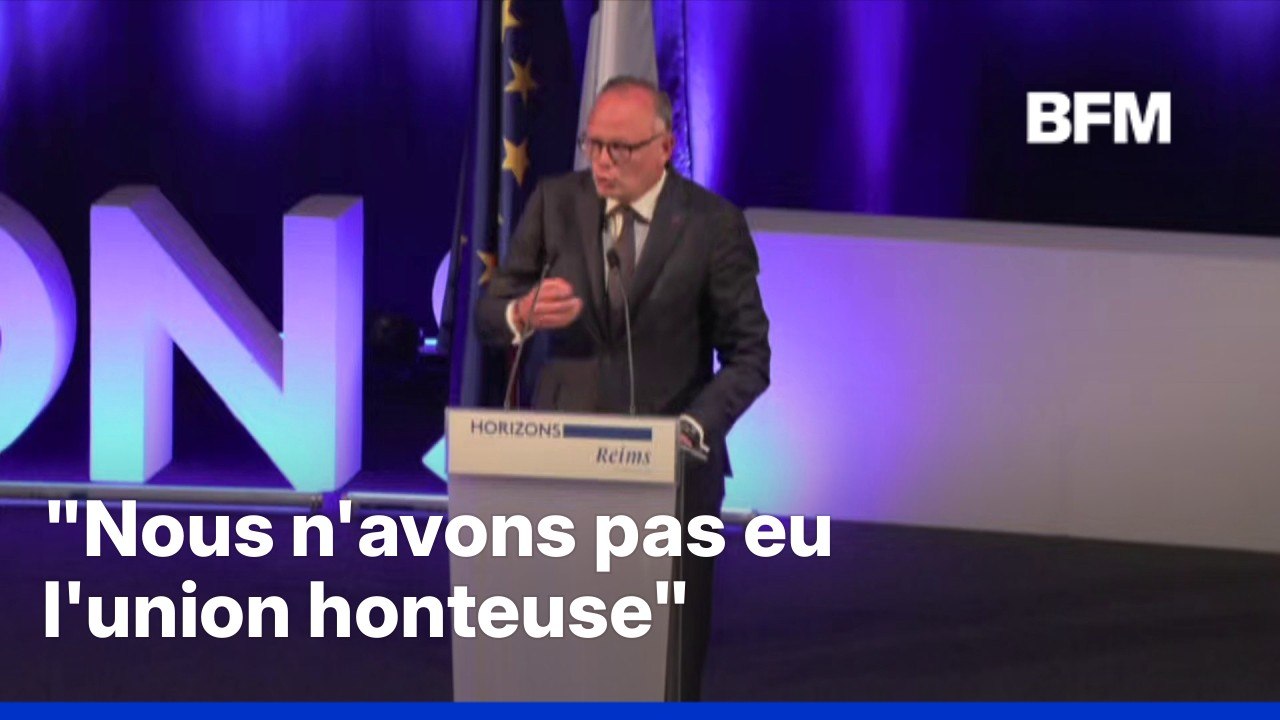 "Candidat à la présidentielle n'est pas ma profession": Édouard Philippe s'exprime devant Horizons