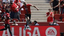 "Durante la segunda parte solo ha habido un equipo en el campo de Son Moix..."