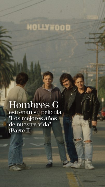 Continuamos nuestra charla con el grupo Hombres G que estrena la película "Los mejores años de nuestra vida" (Parte II)