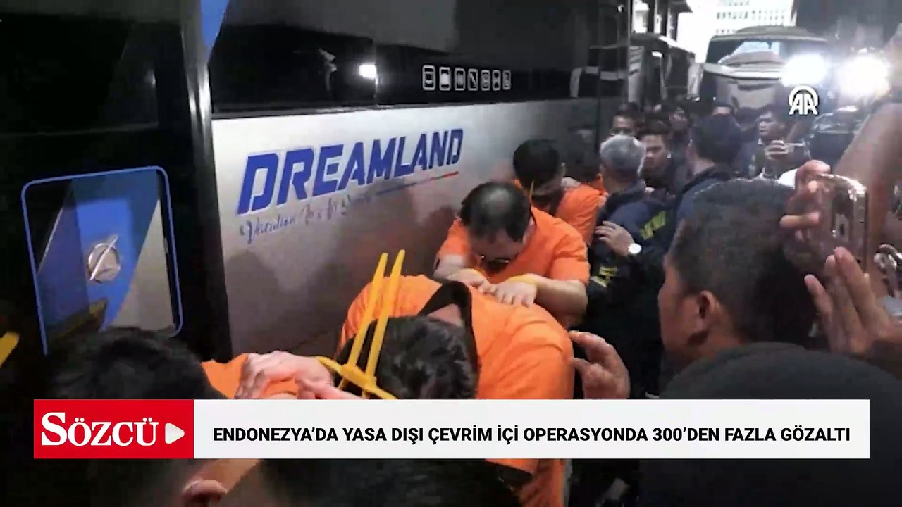 Endonezya’da yasa dışı çevrim içi faaliyetlere yönelik operasyonda 300’den fazla yabancı gözaltına alındı