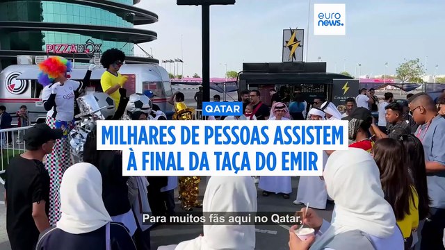 Adeptos lotam final da Taça do Emir do Qatar com o regresso das noites de futebol