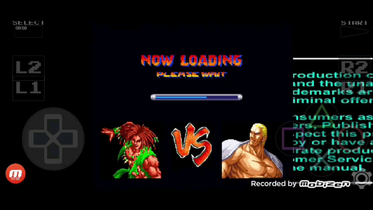 Real Bout Fatal Fury Bob Wilson vs Geese Howard luta completa