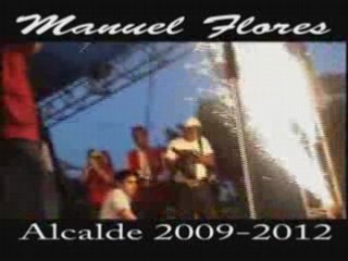 Manuel Flores Alcalde y Mauricio Funes en Quezaltepeque