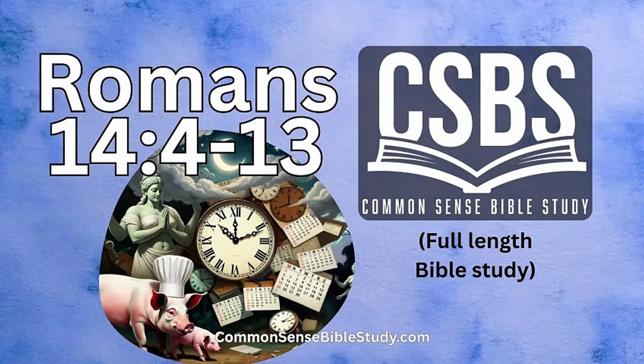 Romans 14:4-13 - Matters of Opinion