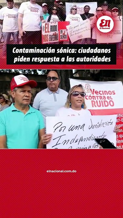 Manifestantes exigen que se cumpla la ley contra la contaminación sónica